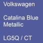 Preview: Volkswagen, Catalina Blue Metallic, LG5Q / CT.